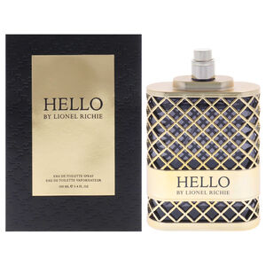 Hello by Lionel Richie for Men - 3.4 oz EDT Spray
